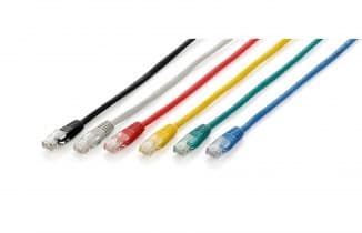 EQUIP CHICOTE CAT6 U/UTP 0.25M AZUL