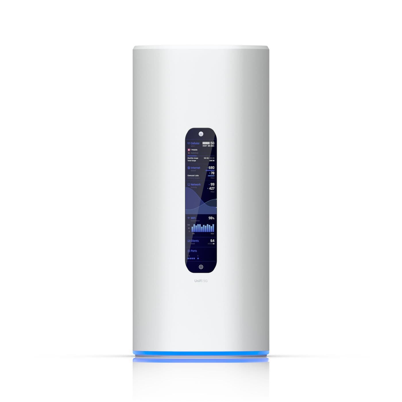 Ubiquiti Desktop Cloud Gateway with full-performance 5G up to 3.4