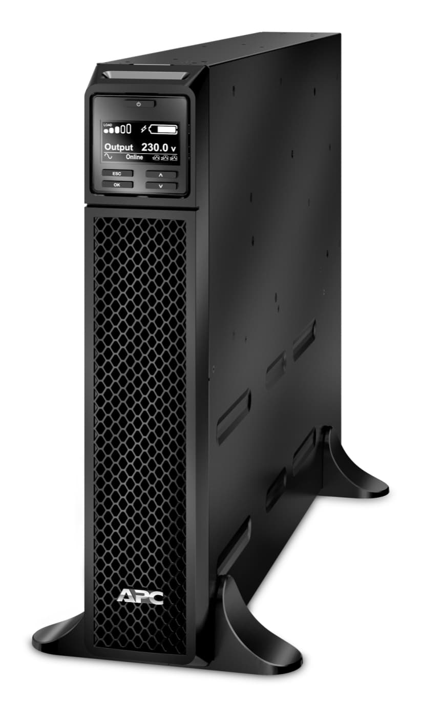 APC Smart-UPS SRT 1000VA - UPS (montável em bastidor / externo) - AC 230 V - 1000 watt - 1000 VA - RS-232, USB - conectores de saída: 6 - PFC - preto
