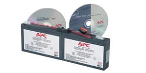 APC Replacement Battery Cartridge #18 - Bateria UPS - 1 bateria x - ácido de chumbo - preto - para P/N: AP1250RM, PS450, SC1500, SC250RM1U, SC250RMI1U, SC450R1X542, SC450RM1U, SC450RMI1U