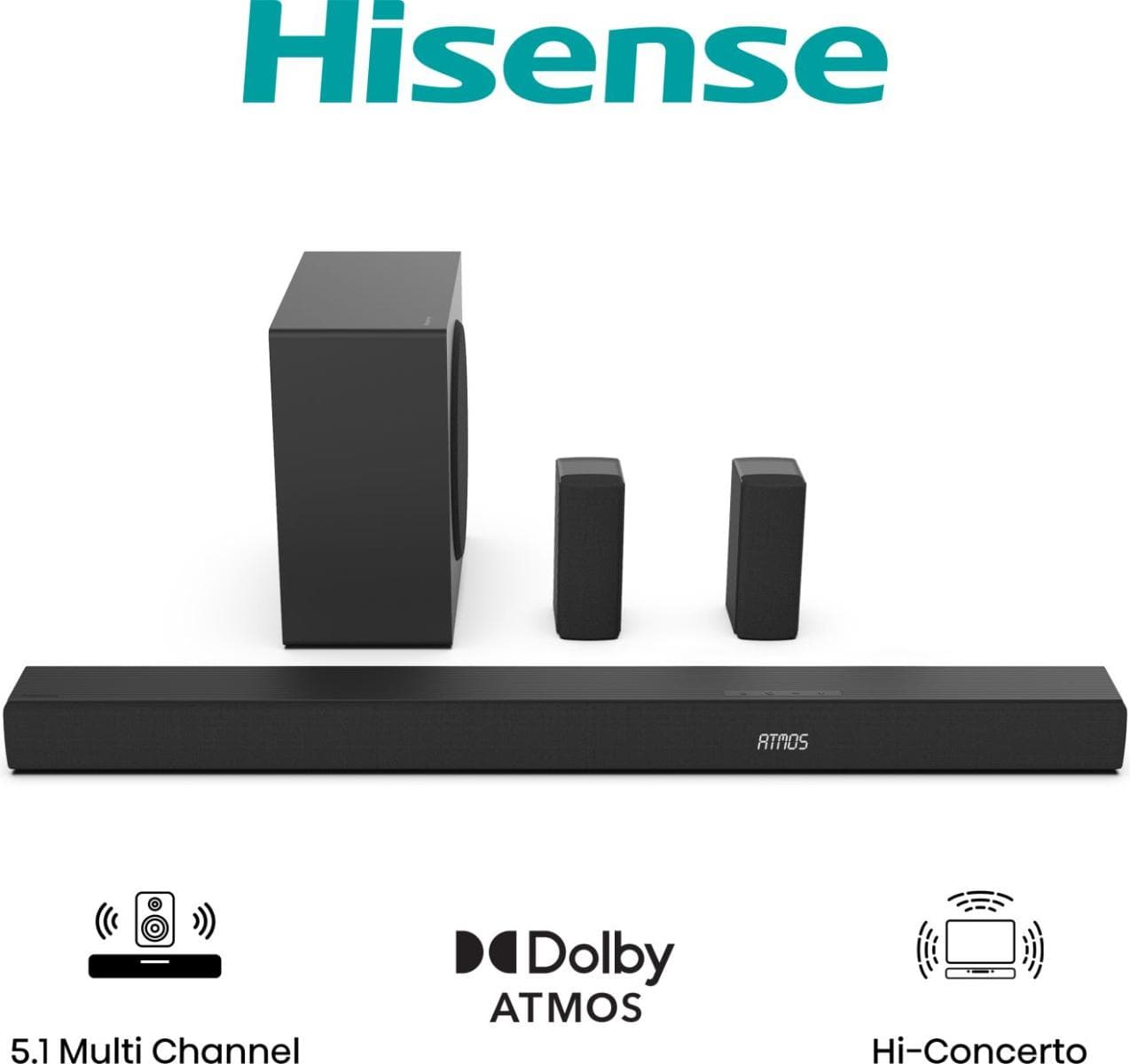 HISENSE AX5100Q AX 5.1 SOUNDBAR