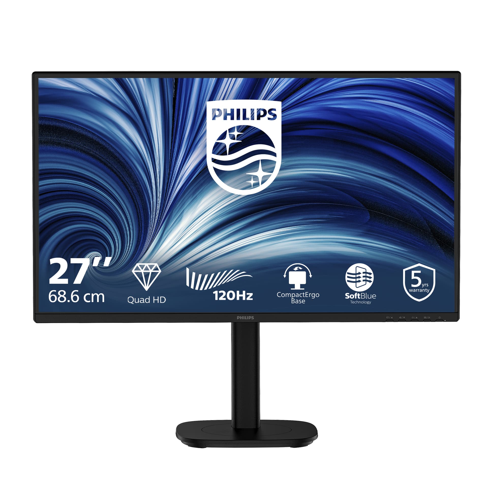 Philips 27B2N3500/00, 68,6 cm (27"), 2560 x 1440 pixels