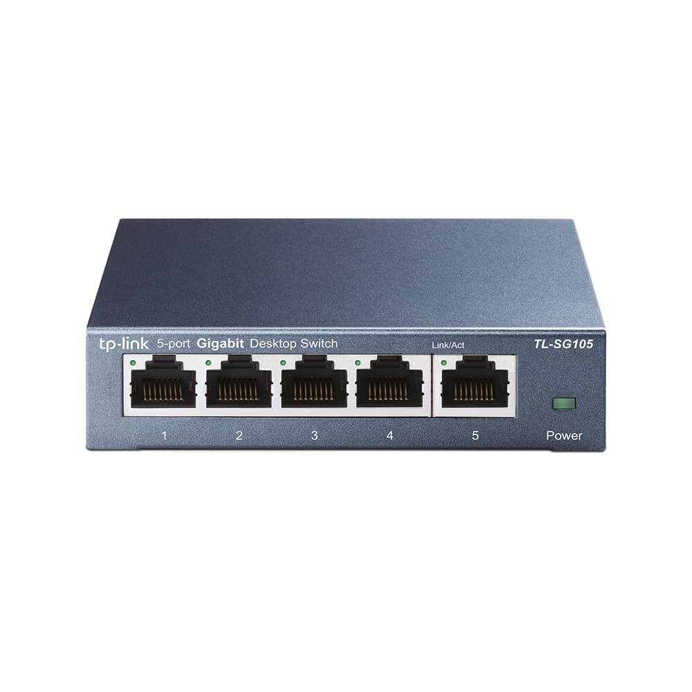 TP-Link TL-SG105 switch de rede Não-gerido L2 Gigabit Ethernet (10/100/1000) Preto