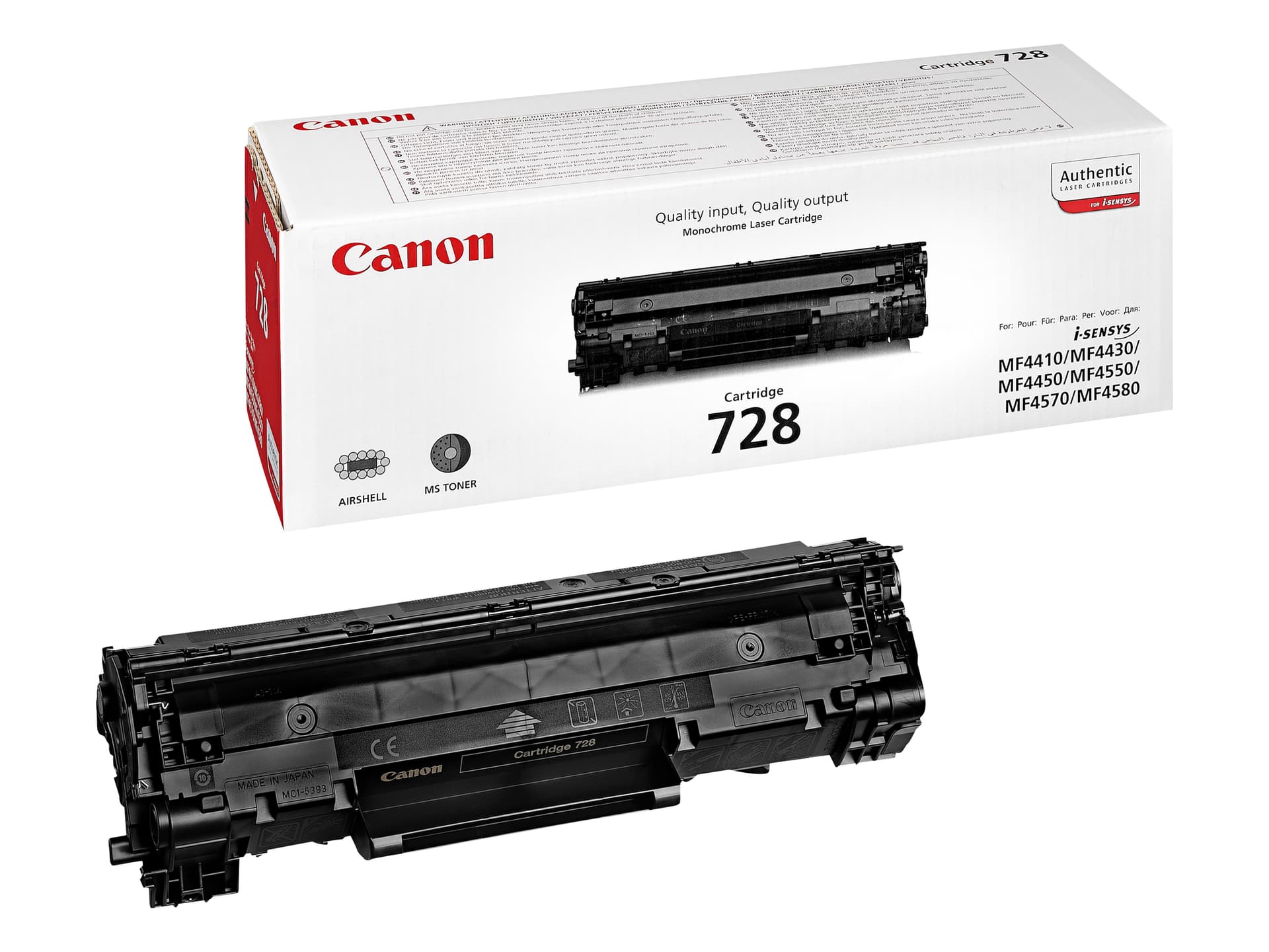 CANON CRG-728 toner cartridge black standard capacity 2.100pages 1-pack
