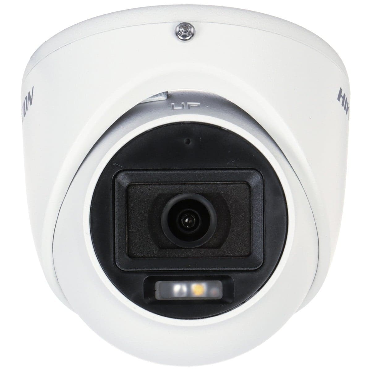 Hikvision DS-2CE76K0T-LMFS(2.8mm) 3K Câmera Turret com Áudio e Iluminação Híbrida Inteligente Fixa