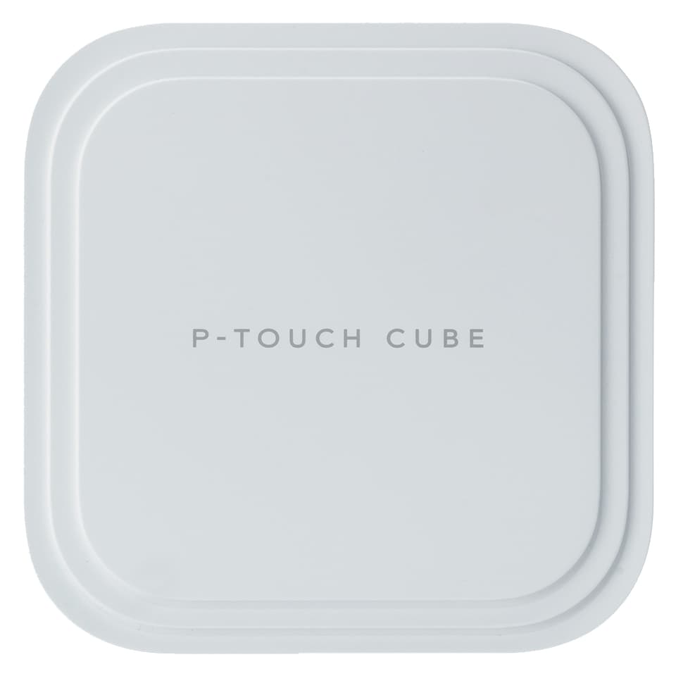 Brother P-Touch Cube Pro PT-P910BT - Impressora de etiquetas - tranferência térmica - Rolo (3,6cm) - 360 dpi - até 20 mm/ s - USB 2.0, Bluetooth 5.0 - cortador - branco