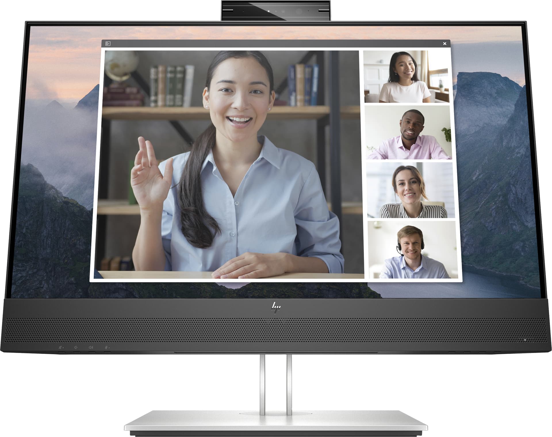 HP Monitor FHD E24mv G4 para videoconferência, 60,5 cm (23.8"), 1920 x 1080 pixels