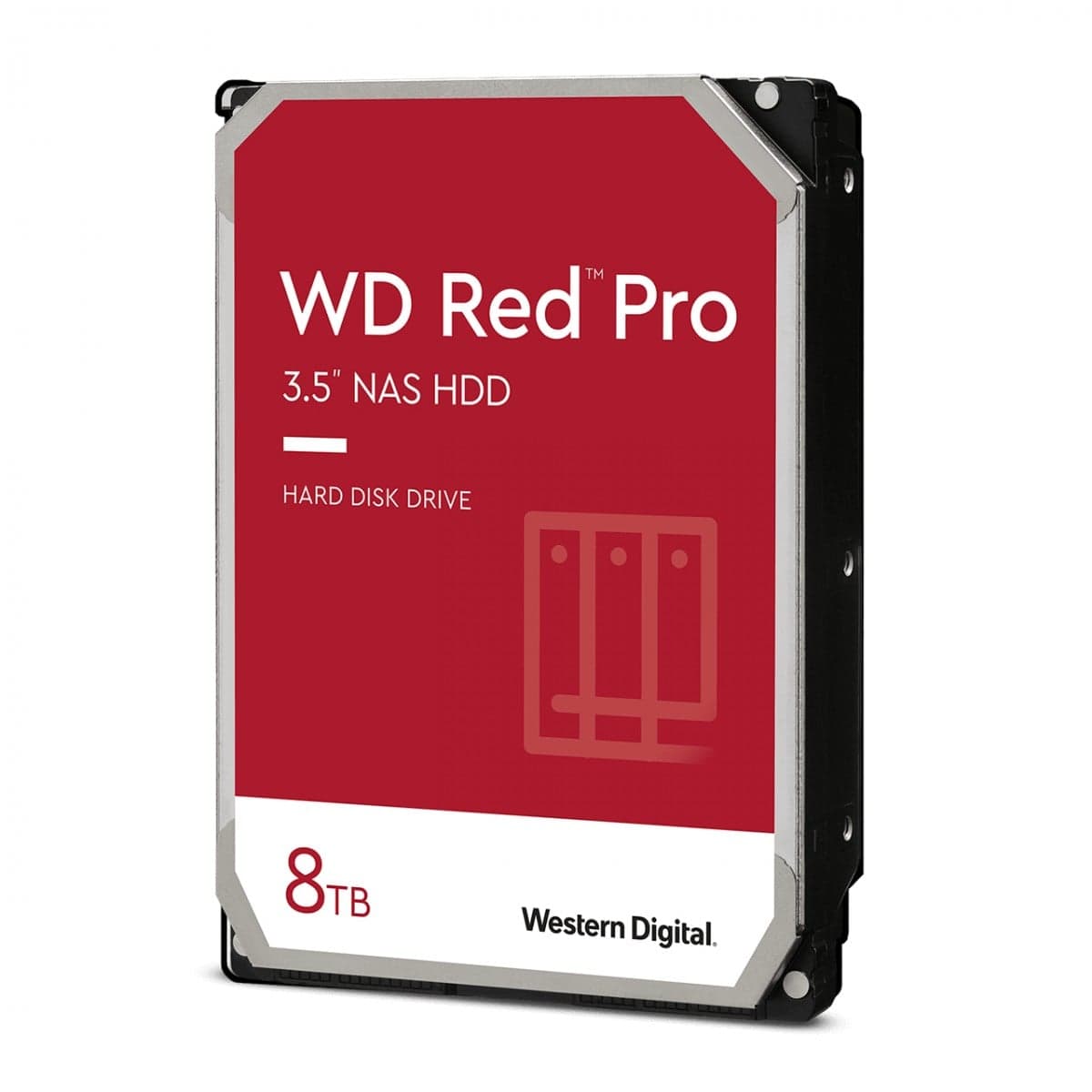 WD HDD 3.5" 8TB 256MB 7200RPM SATA 6GB/S RED PRO NAS#PROMO APENAS STOCK#