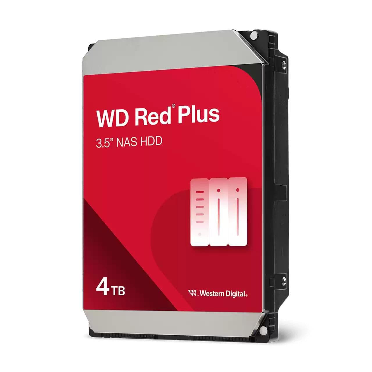 WD HDD 3.5" 4TB 128MB 5400RPM SATA NAS RED PLUS