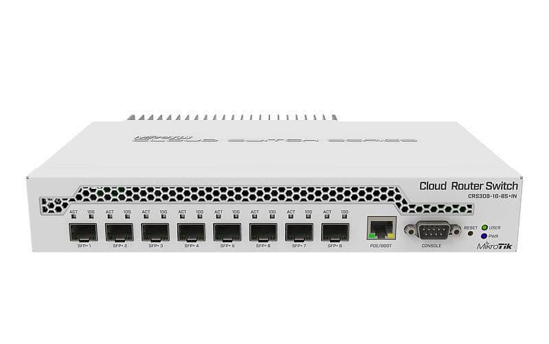 MikroTik Cloud Router Switch DC 800mhz 512MB RAM, 1xGigabit LAN