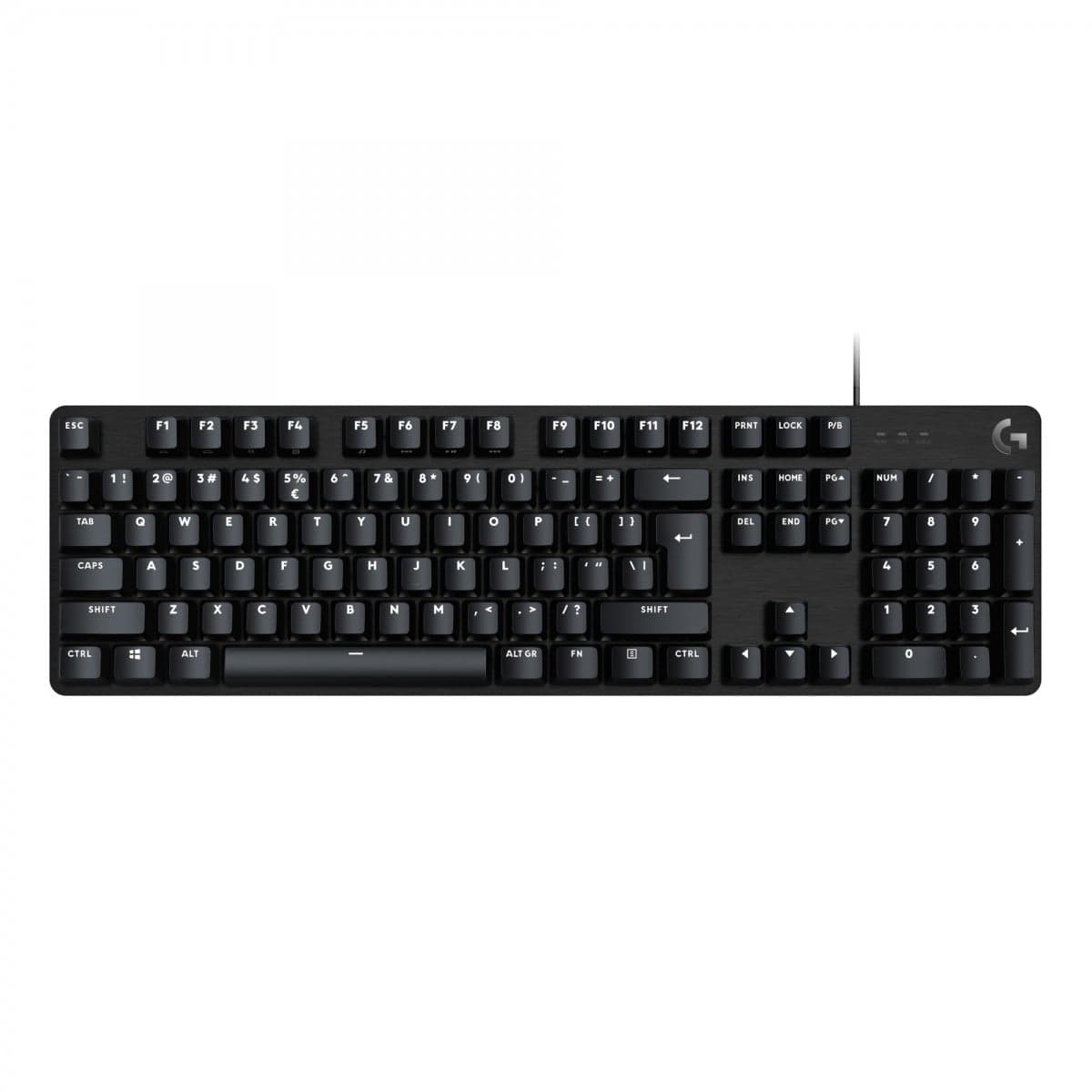 Logitech G G413 SE - Teclado - iluminação - USB - QWERTY - Padrão internacional americano - preto