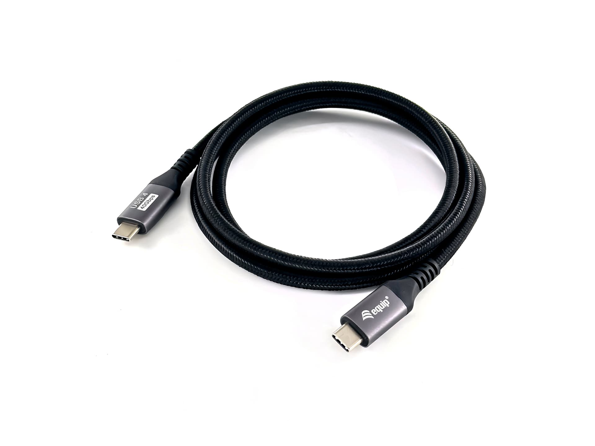 EQUIP CABO USB 4 GEN 3 C TO C M/M 8K 60HZ 40GBPS PD3.1 240W 1.2MT #PROMO