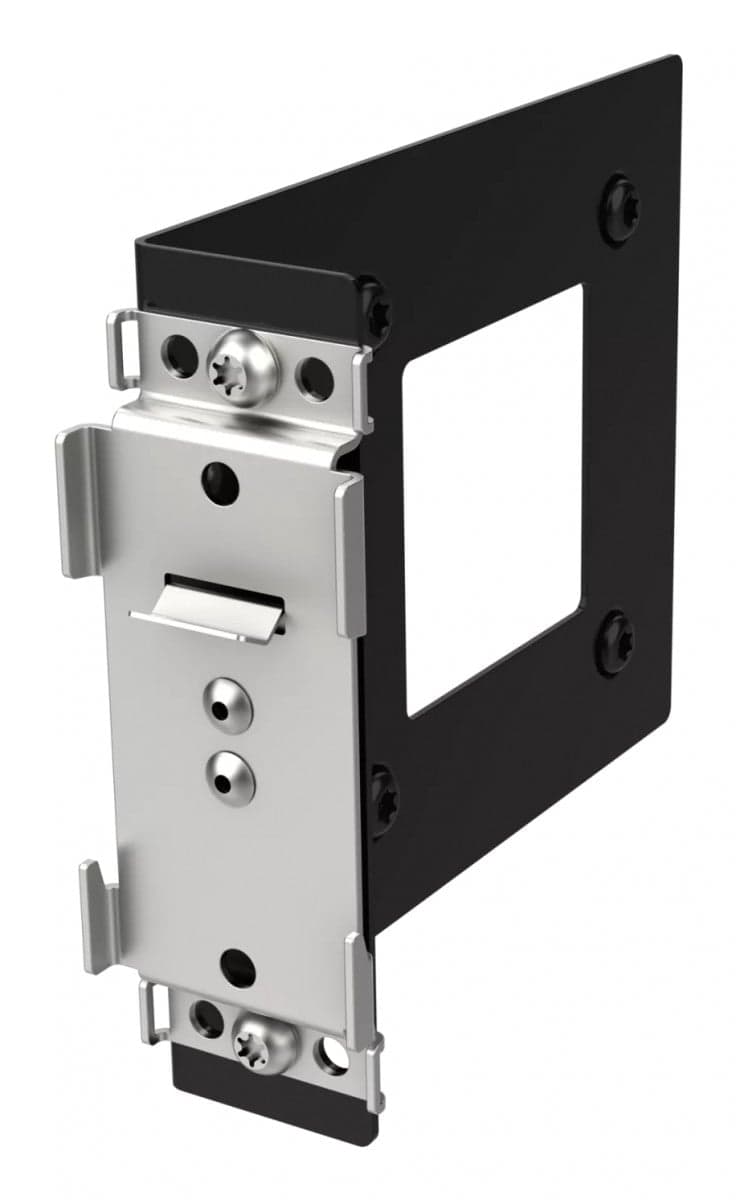 AXIS F8002 - Clip de trilho DIN - interior - preto - para AXIS F41 Main Unit