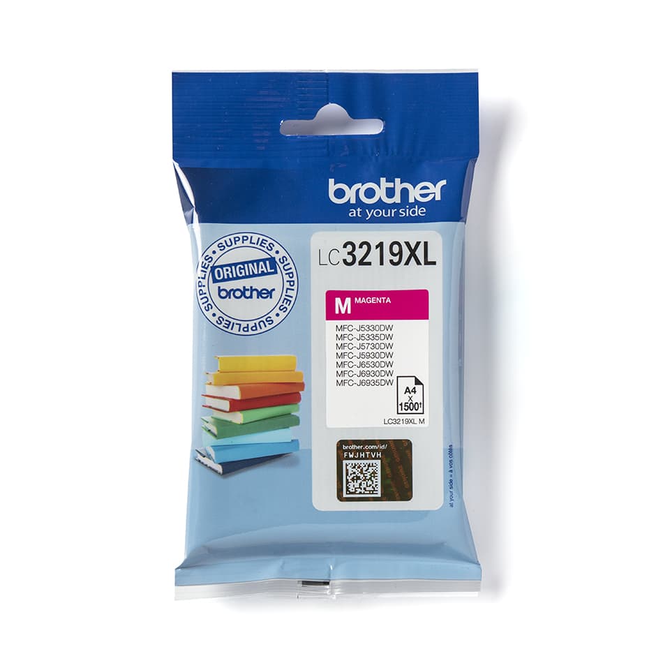 Brother LC3219XLM - XL - magenta - original - blister - tinteiro - para Brother MFC-J5335DW, MFC-J5730DW, MFC-J5930DW, MFC-J6935DW