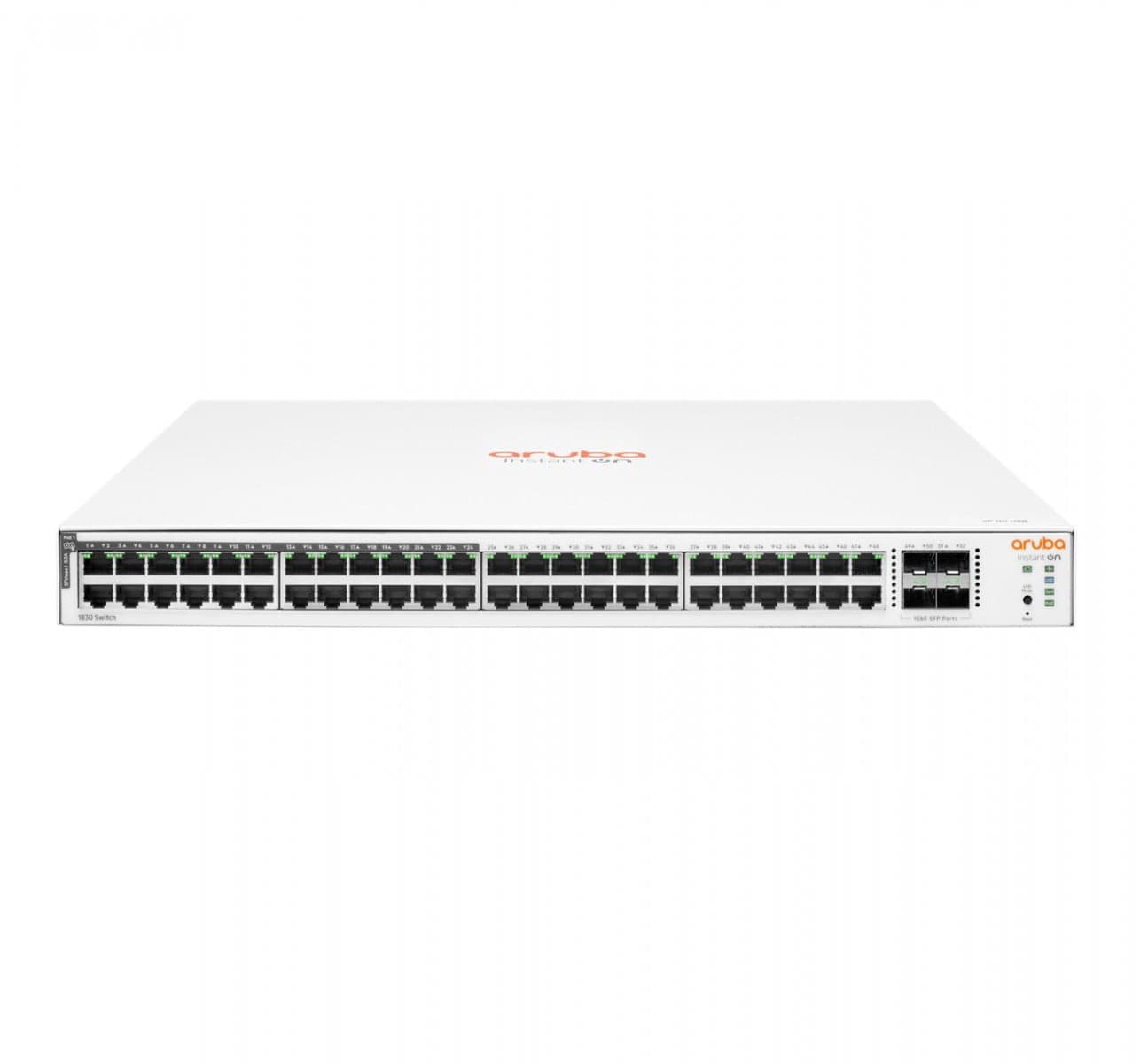 ARUBA SWITCH INSTANT ON 1830 48G 24P CLASS 4 PoE 4SFP 370W #PROMO ATÉ 07-08