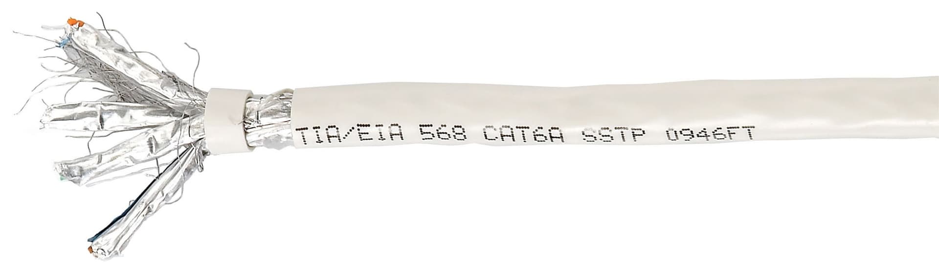 EQUIP BOBINE CABO DE REDE CAT6A S/FTP 305M LSZH COBRE CINZA