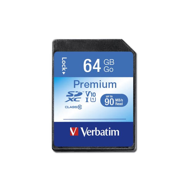 VERBATIM SD 64GB SDXD PREMIUM CLASS 10/UHS-1