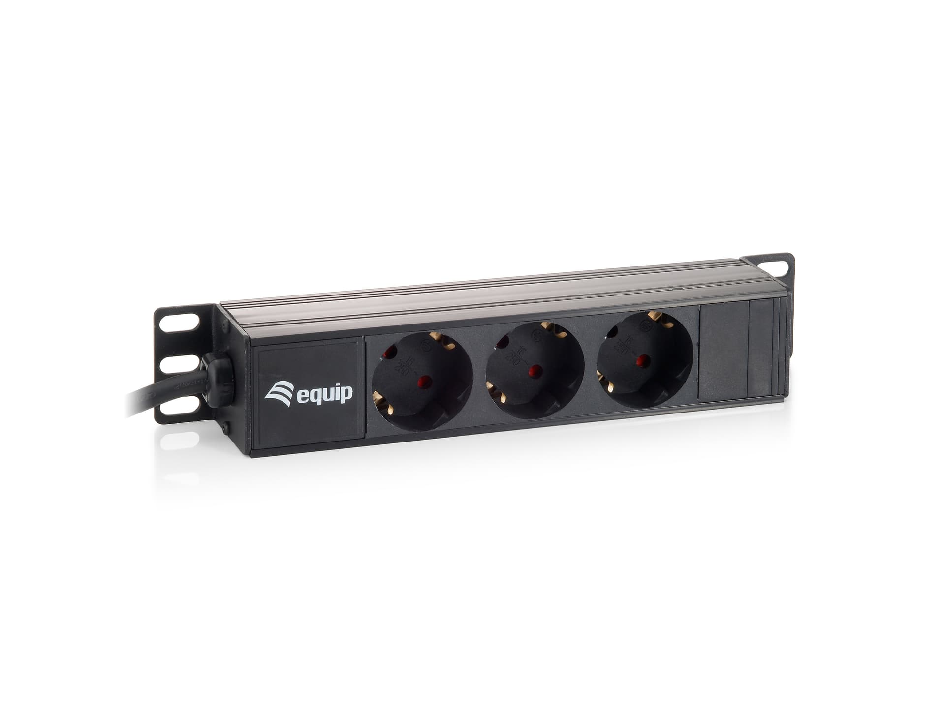 EQUIP REGUA 10" 3 TOMADAS SCHUKO CABO 1.5M
