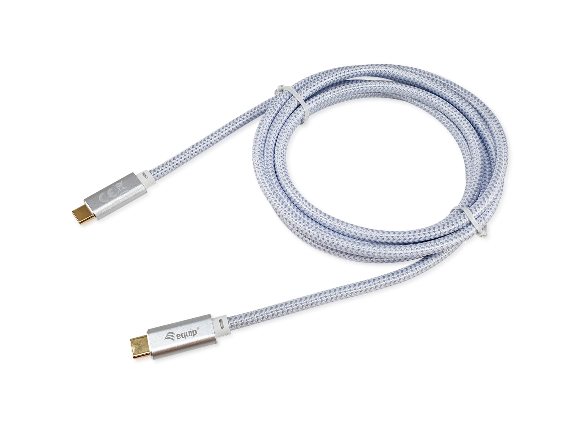 EQUIP CABO USB 3.2 GEN 1 C TO C CABLE M/M M/M 5G TRANSFER 3A 60W 3MT WHITE