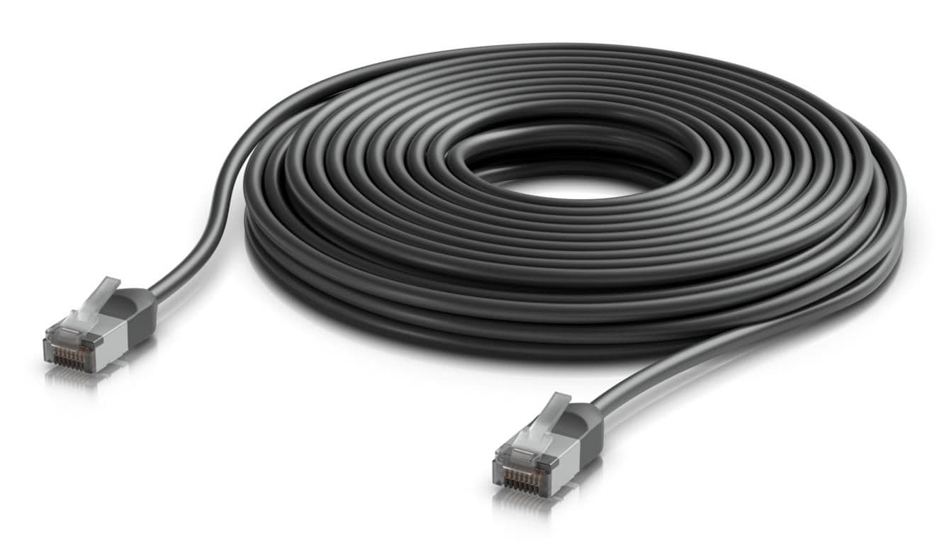 Ubiquiti Ultra-thin, rugged, shielded outdoor patch cable for 10