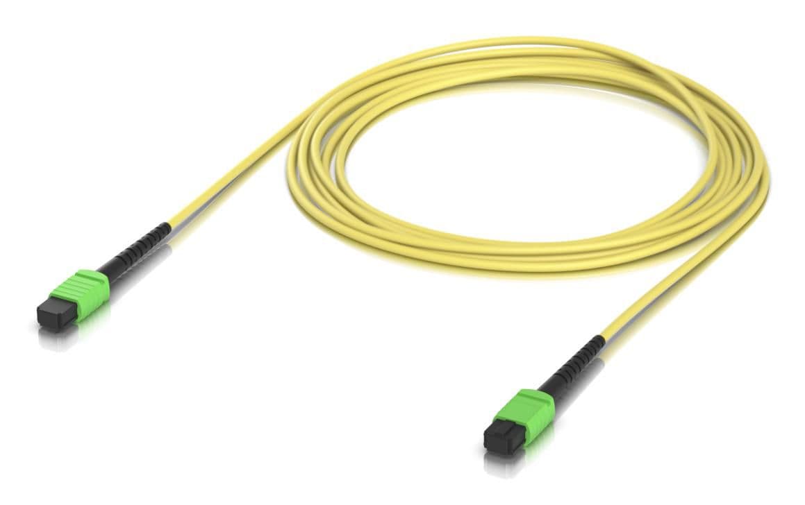 Ubiquiti Indoor OS2 single-mode fiber patch cable with MPO-12 Type