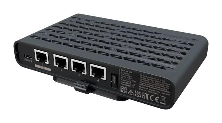MikroTik Hap Be Lite Wireless Router Ethernet Dual-Band (2.4 Ghz /