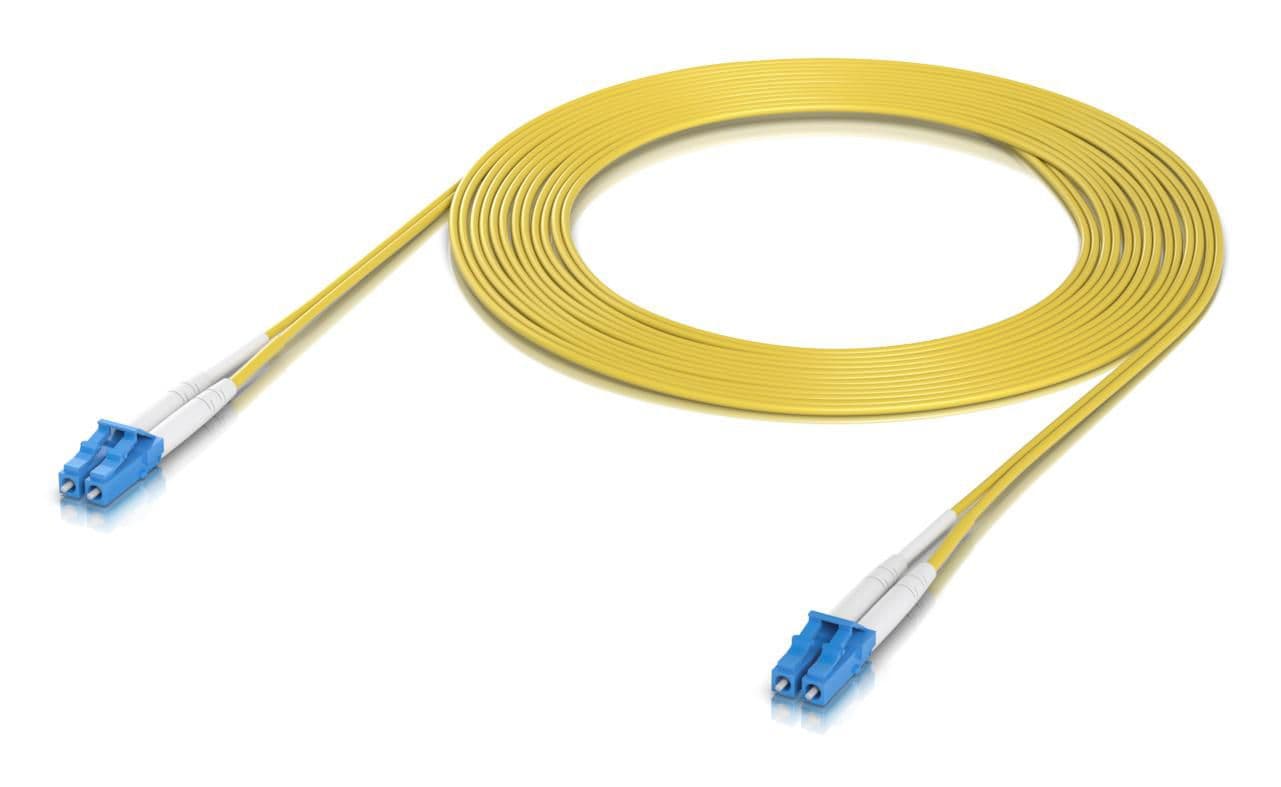 Ubiquiti Lightweight fiber patch cable for up to 100G connections.