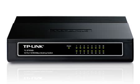 TP-LINK 16PORT 10/100 - TL-SF1016D