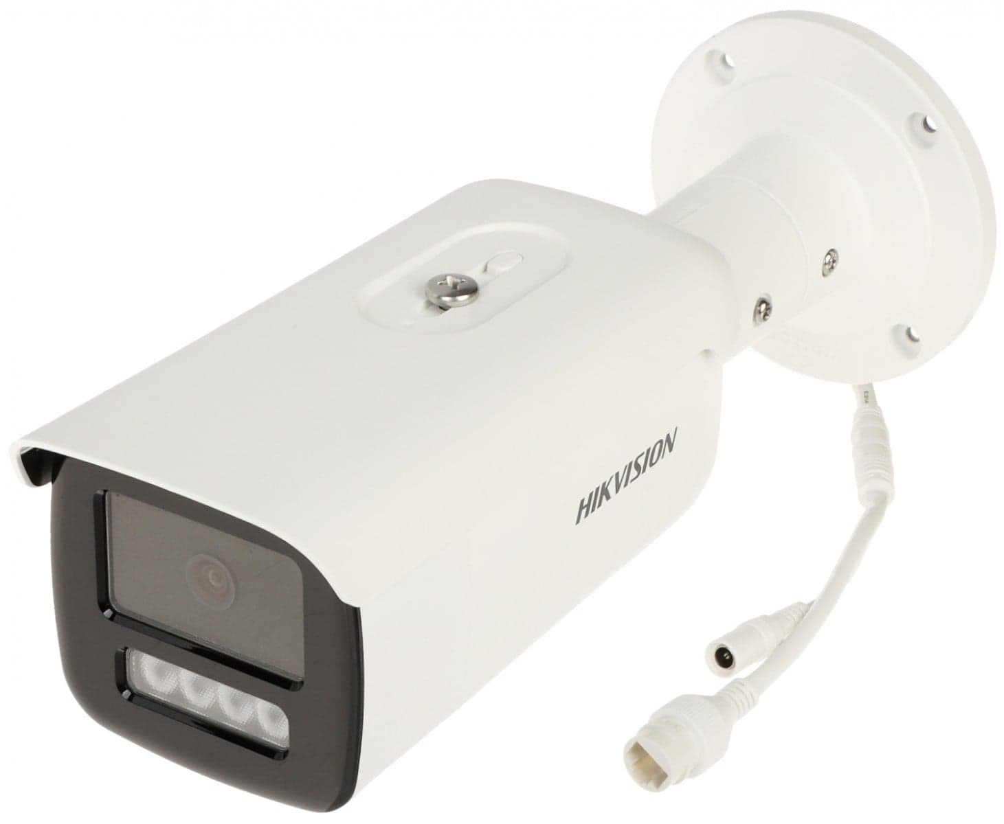 Hikvision DS-2CD2T83G2-4LI(2.8mm) 8 MP Câmera de Rede Bullet com Acusense e Luz Híbrida Inteligente Fixa