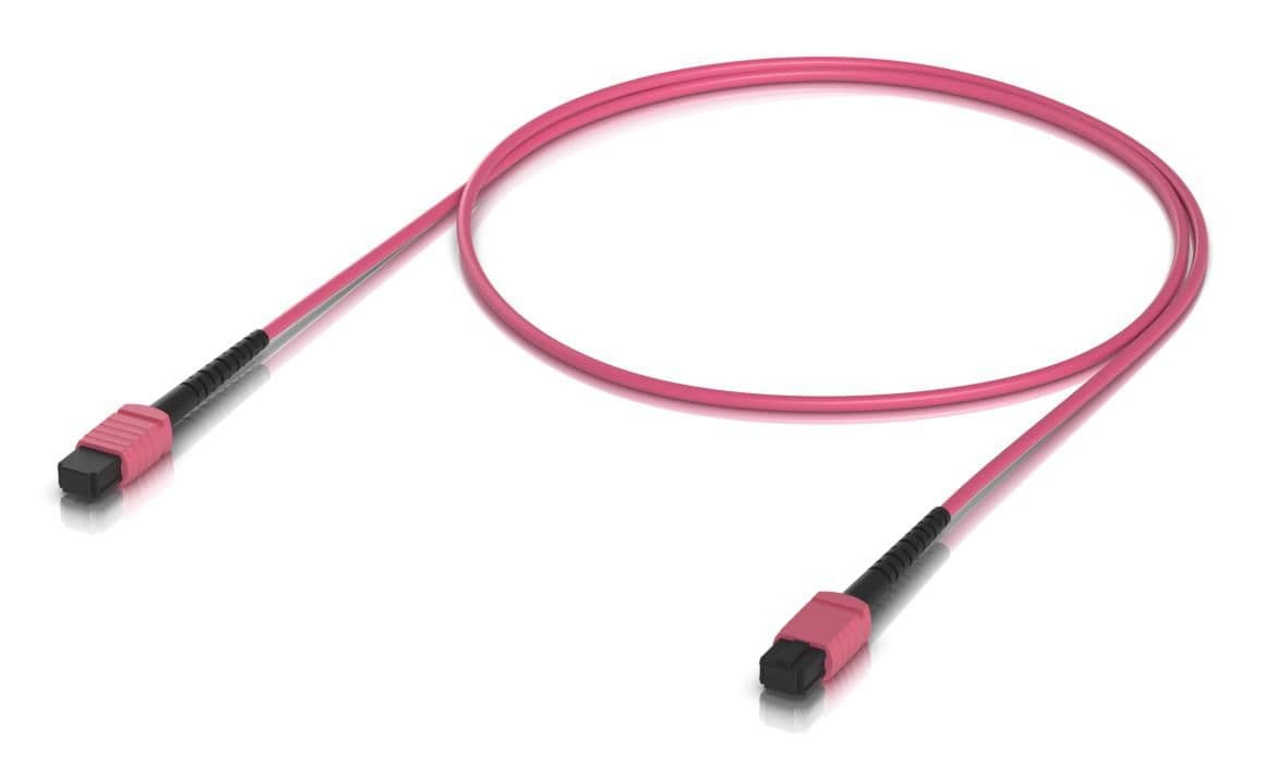 Ubiquiti Indoor OM4 multi-mode fiber patch cable with MPO-12 Type