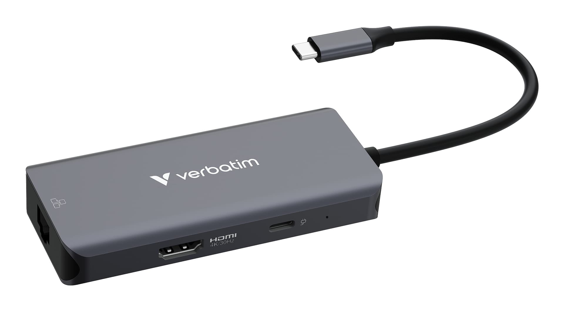 VERBATIM DOCK 4K USB-C 1xHDMI 1xRJ45 3xUSB3.2 PD100W
