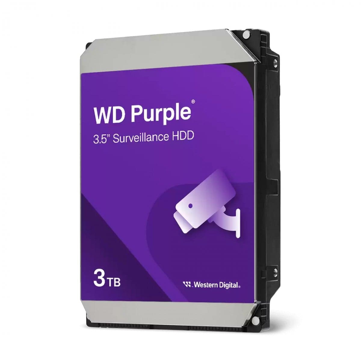 WD HDD 3.5" 3TB SATA 128MB SURVEILLANCE PURPLE#PROMO APENAS STOCK#