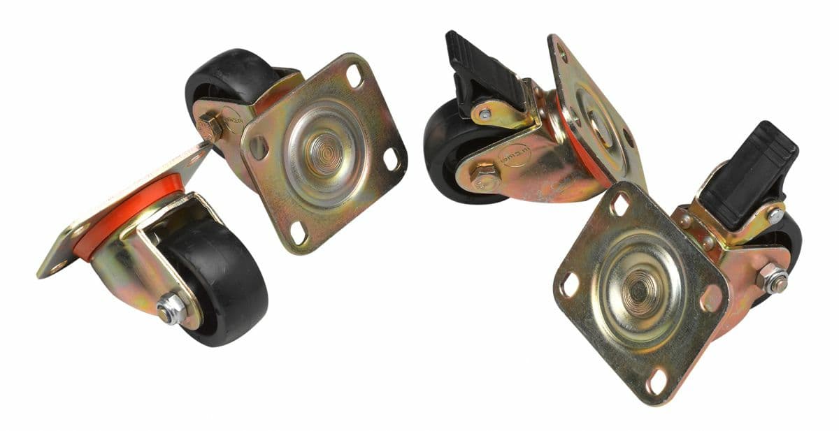 EQUIP CASTOR WHEELS FOR BASIC AND DYNAMIX FLEX CABINETS