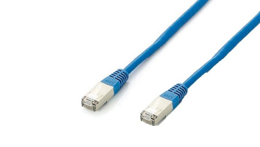 EQUIP CHICOTE CAT6A PLATINUM S/FTP 2.0M AZUL