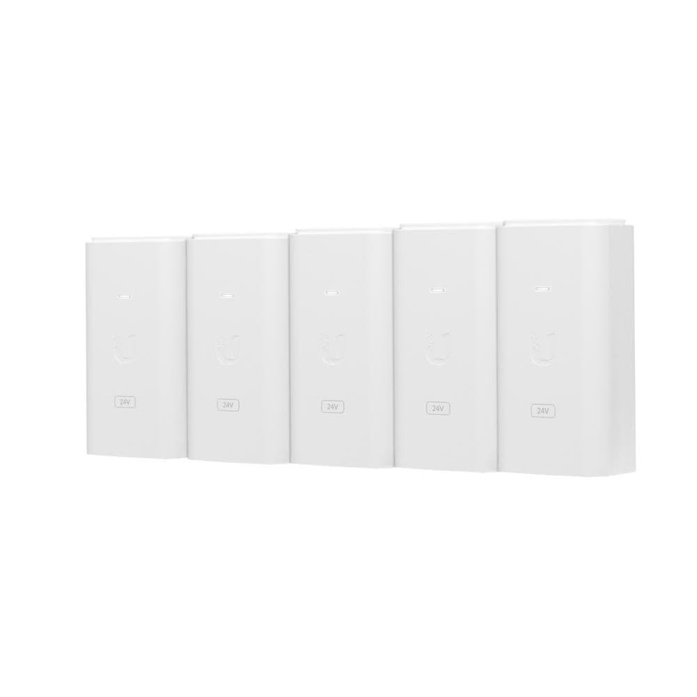 Ubiquiti PoE Injector, 24VDC, 12W 5-Pack