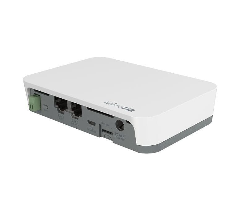 MikroTik KNOT IoT Gateway with 650MHz CPU, 64MB RAM, 2 x 10/100Mbps