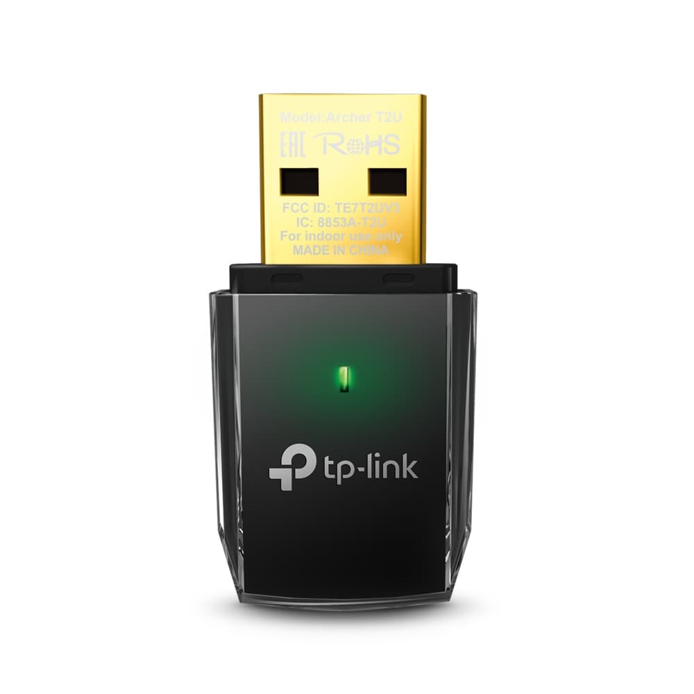 TP-LINK ADAPTADOR AC600 DUAL BAND WIRELESS USB ARCHER T2U