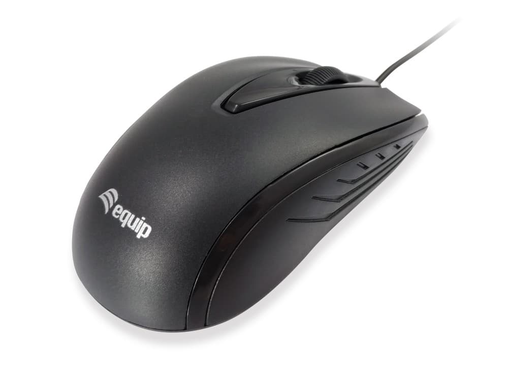 EQUIP LIFE RATO OPTICO COMPACT USB BLACK 1000DPI