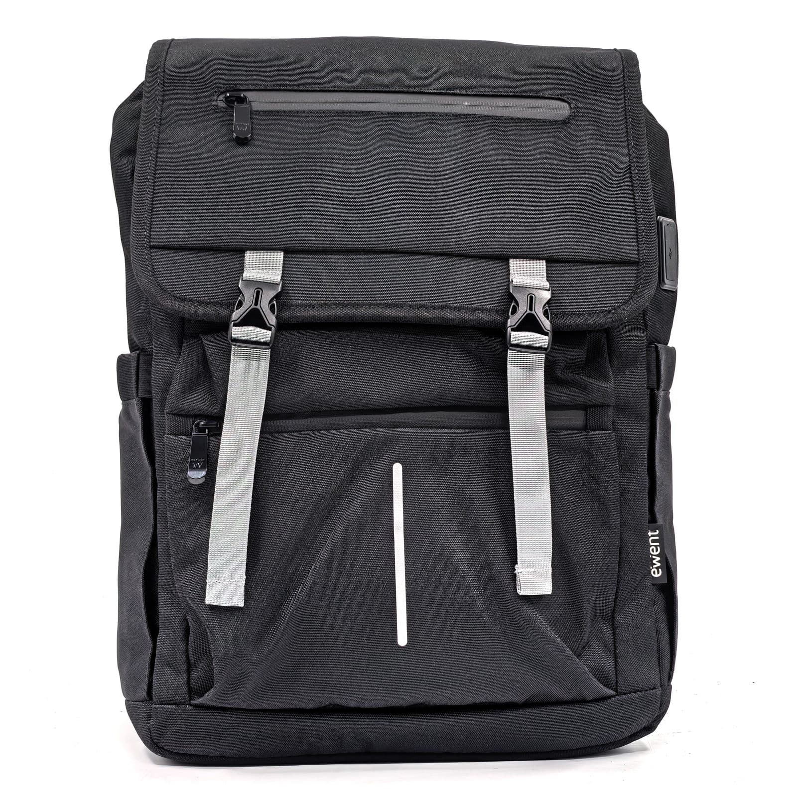 EWENT MOCHILA VINTAGE ECOLOGICA OXFORD 900D 16.1" BLACK