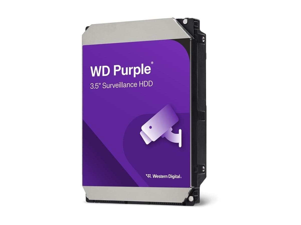 WD HDD 3.5" 4TB 128MB SATA SURVEILLANCE PURPLE