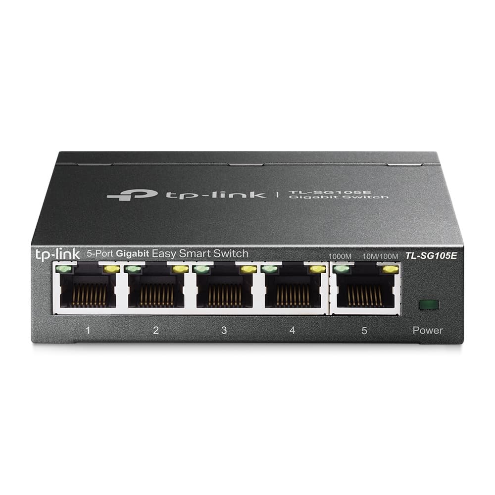 TP-LINK TL-SG105E 5-Port Gigabit Easy Smart Switch Desktop