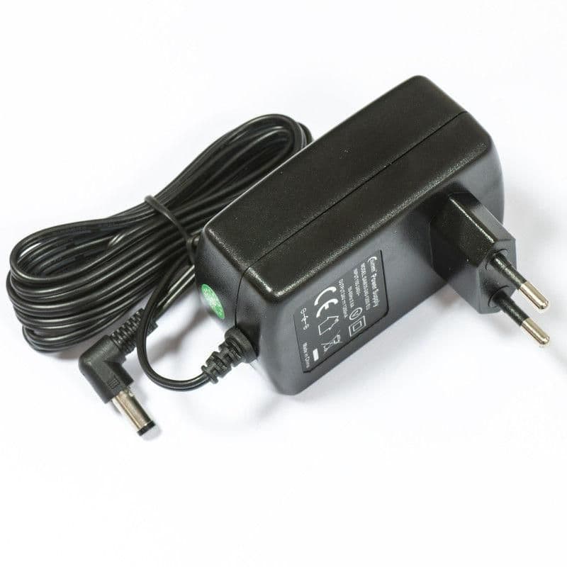 MikroTik 24v 1.2A power supply, right angle plug (with EU plug)