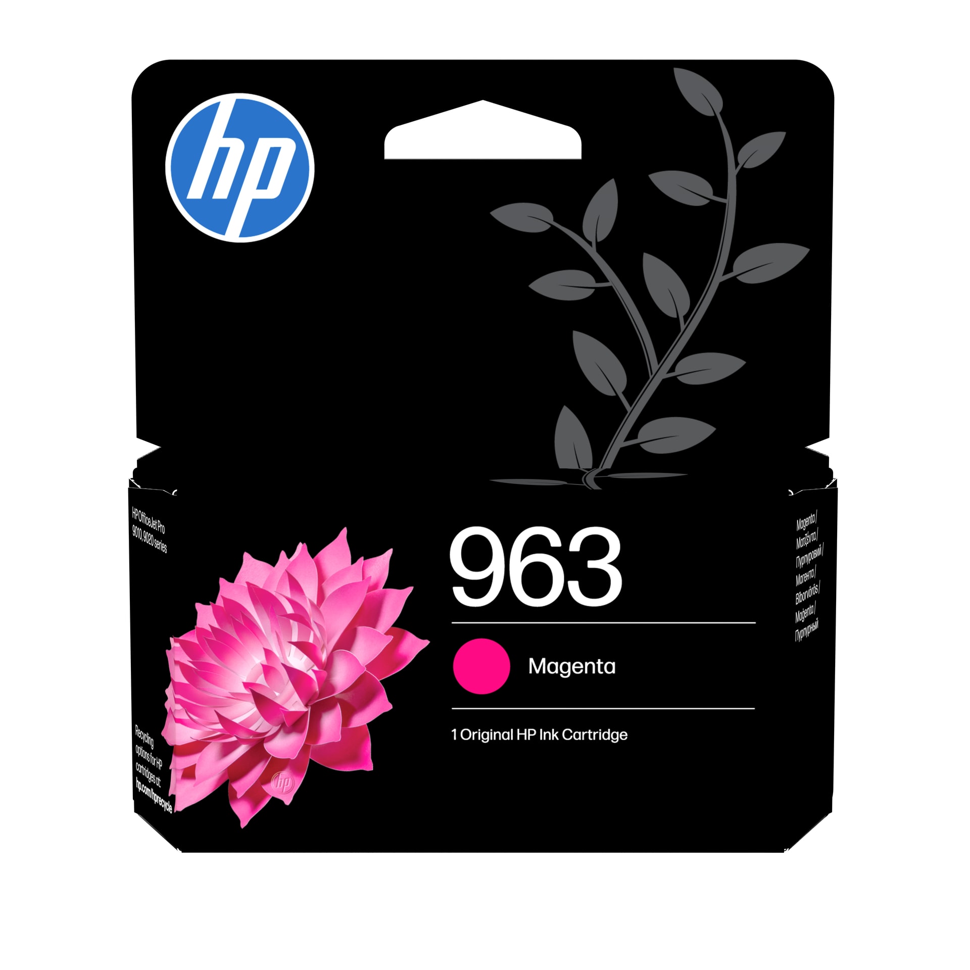 HP Tinteiro Original 963 Magenta, imagem 1