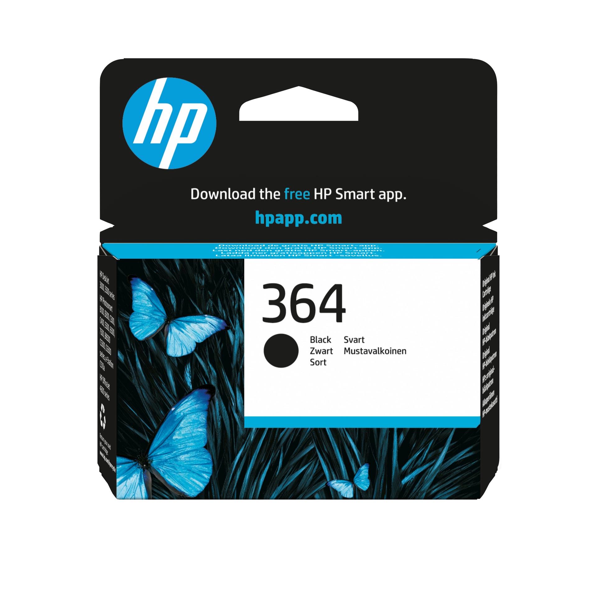HP Tinteiro Original 364 Preto, imagem 1
