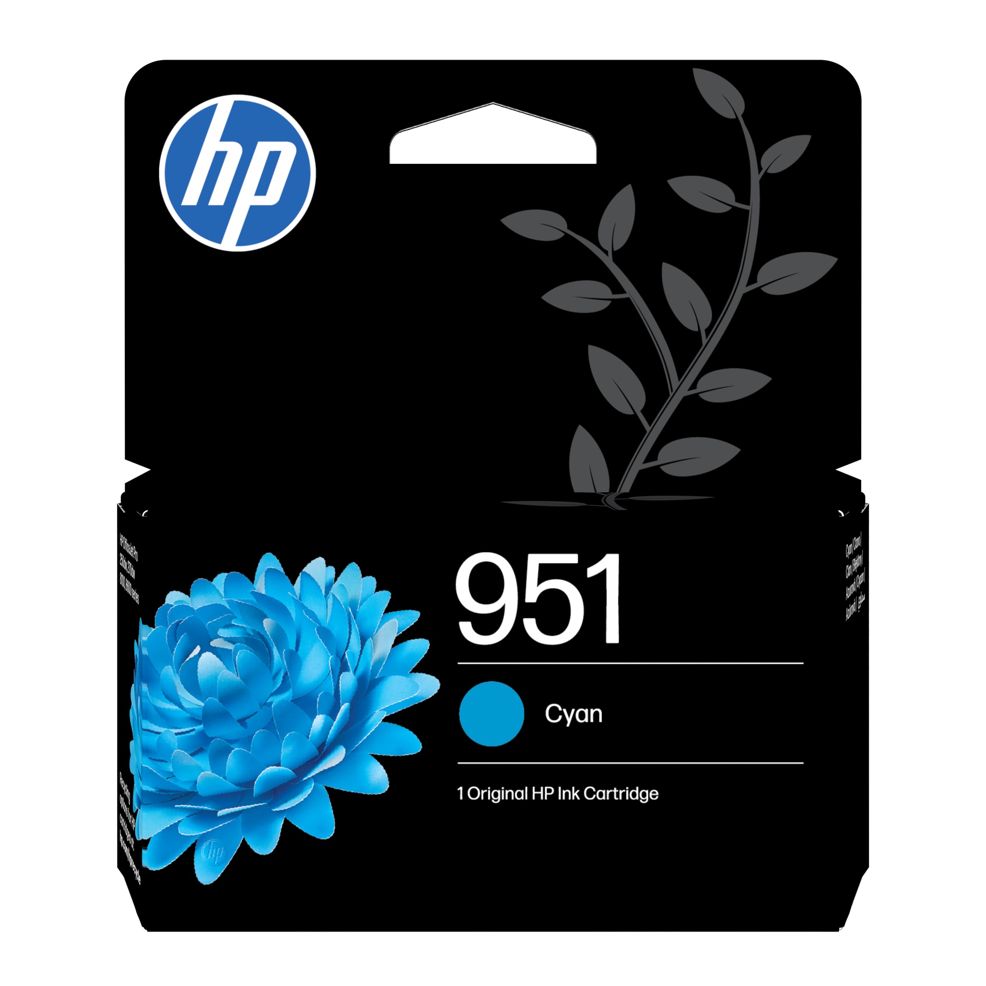 HP Tinteiro original 951 Ciano, imagem 1