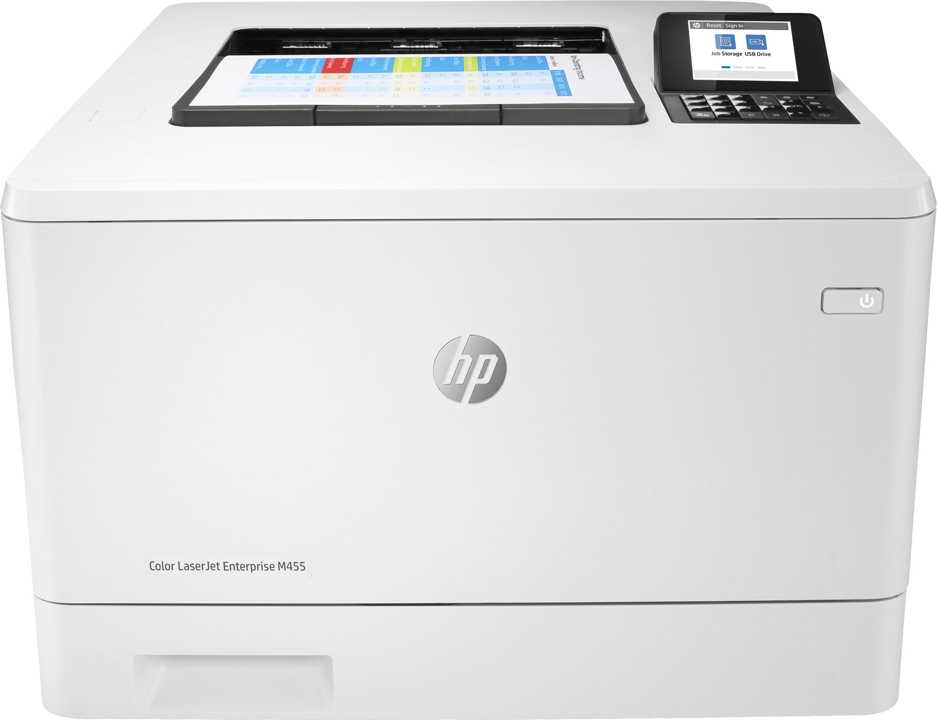 HP Color LaserJet Enterprise Impressora M455dn, imagem 1