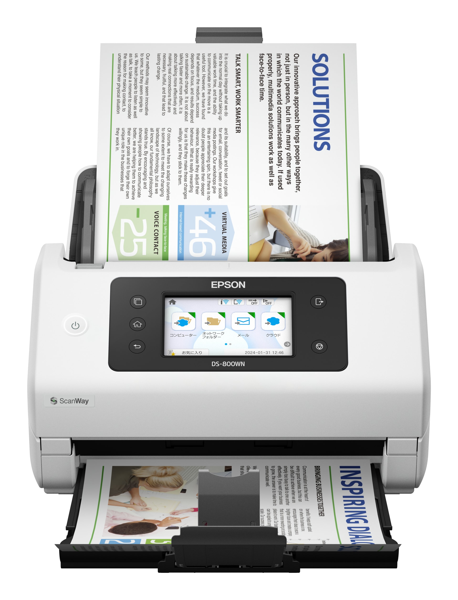 Epson WorkForce DS-800WN, imagem 1