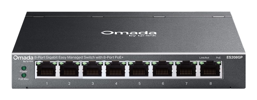 TP-Link Omada ES208GP, imagem 1