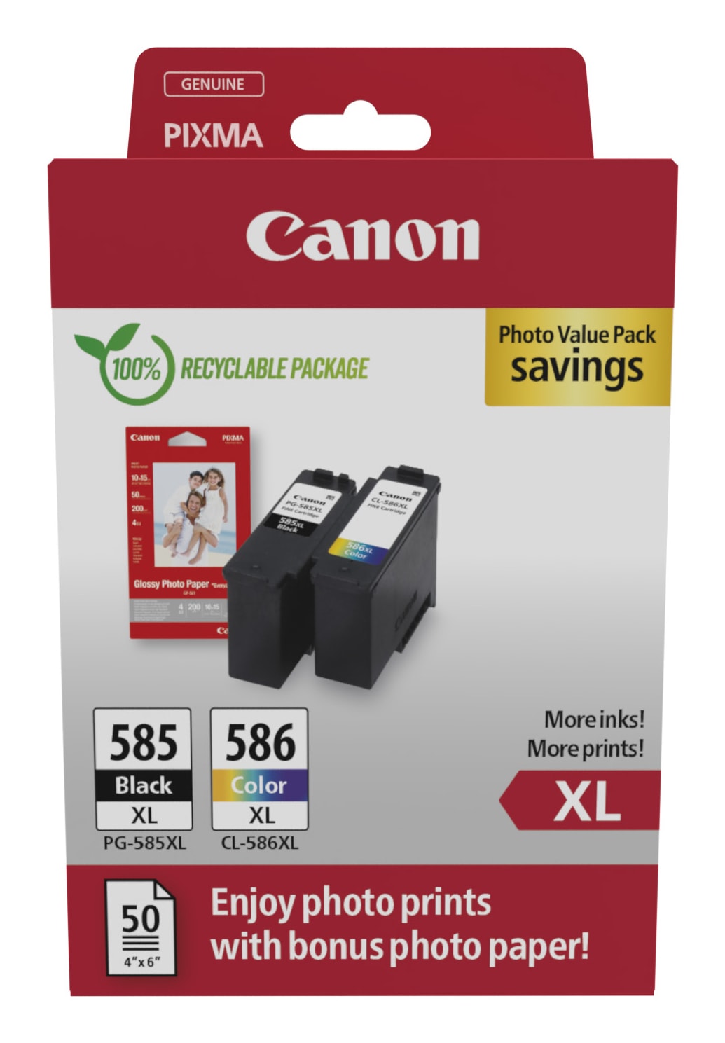 Canon PG-585XL/CL-586 PVP, imagem 1