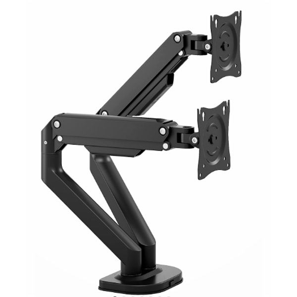 NAPOFIX SUPORTE SECRETARIA FULL-MOTION 2 MONITORES 13">32" BLACK DM2210B